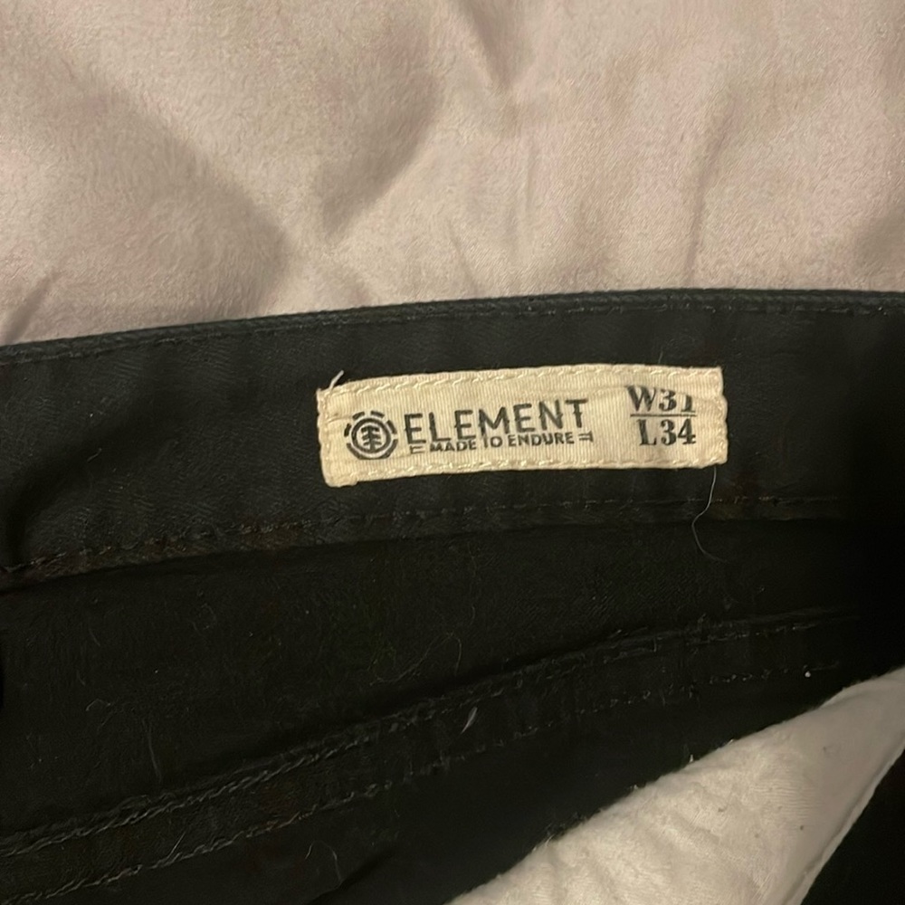 Means Element black jeans